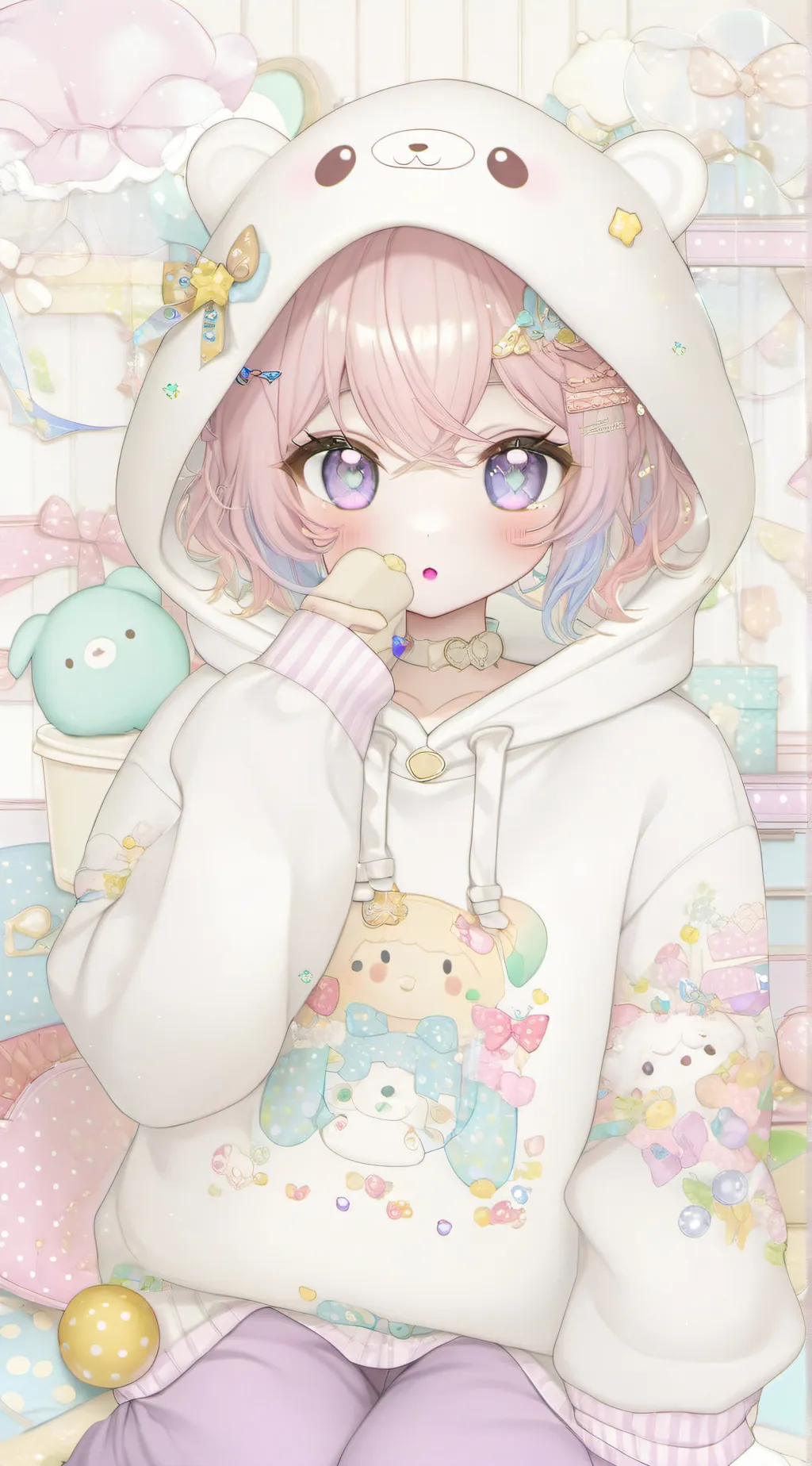 ai character: Tricia  background