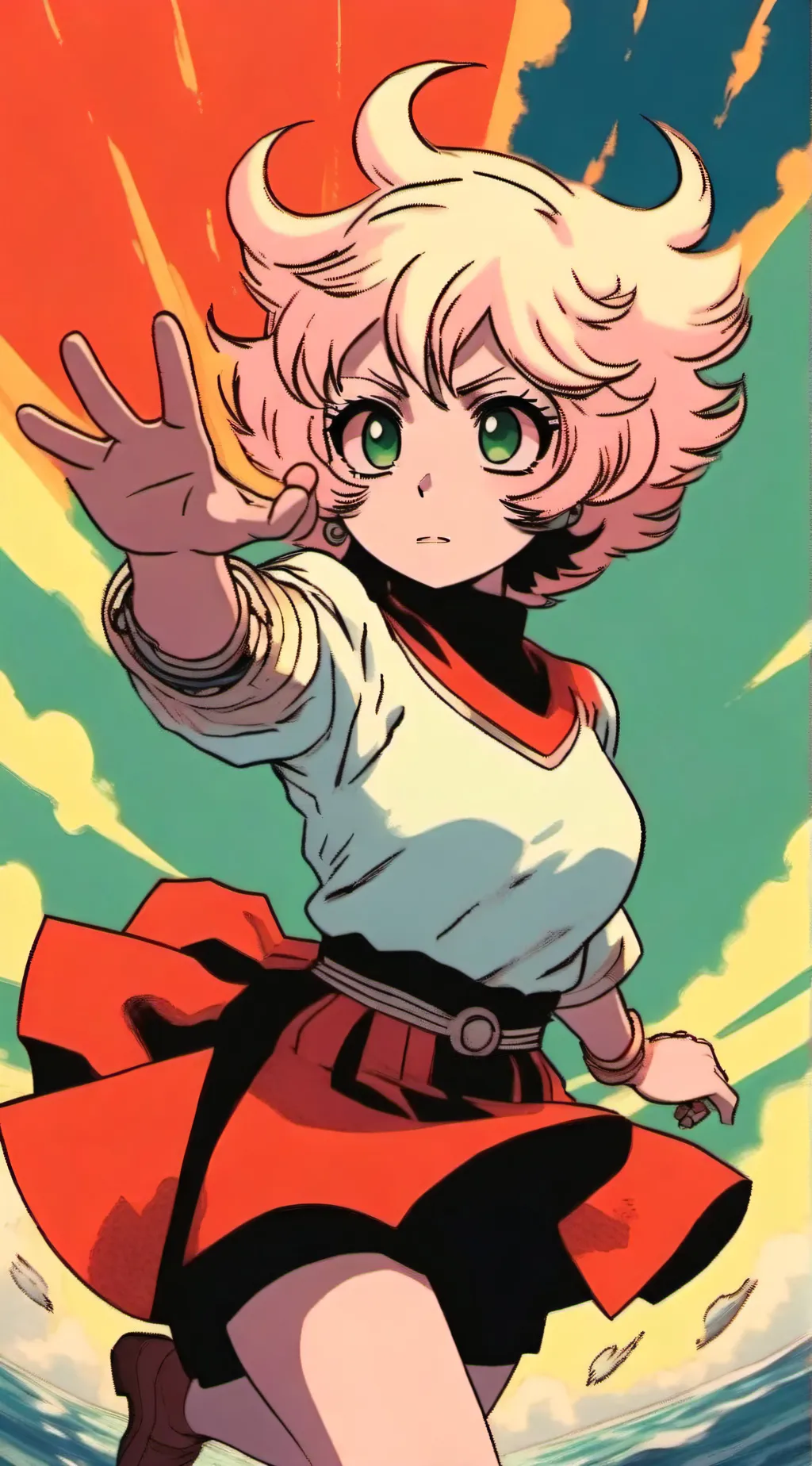 ai character: Mha  background