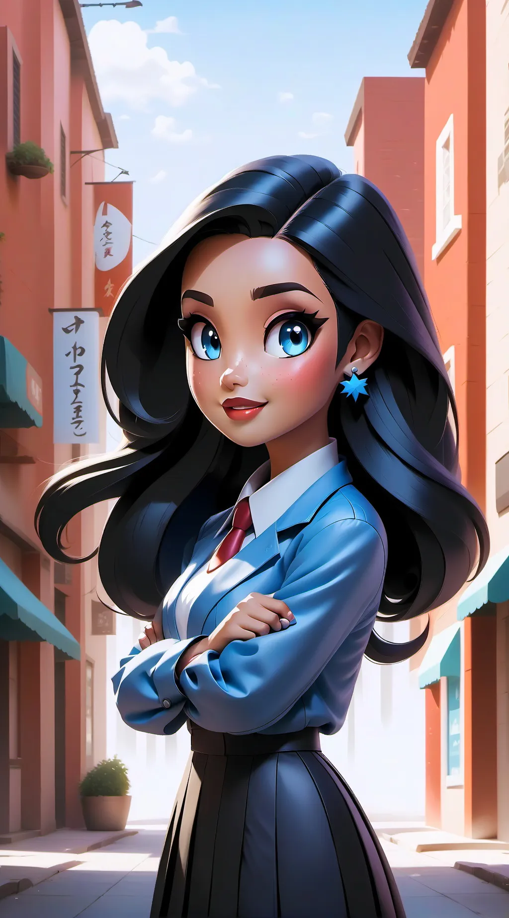 ai character: Giovana background