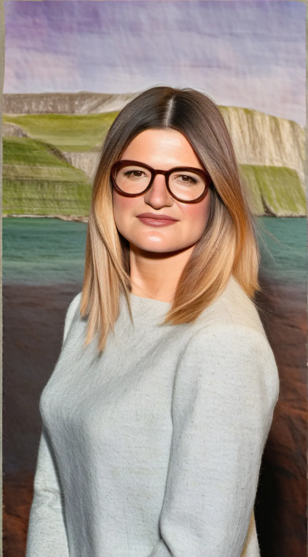 ai character: Lesley Headland background