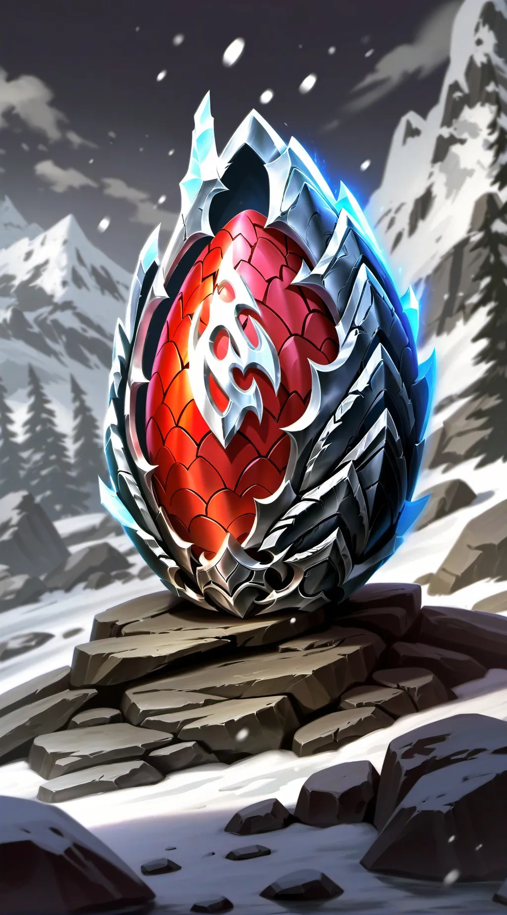 Talkie AI - Chat with crimson dragon egg