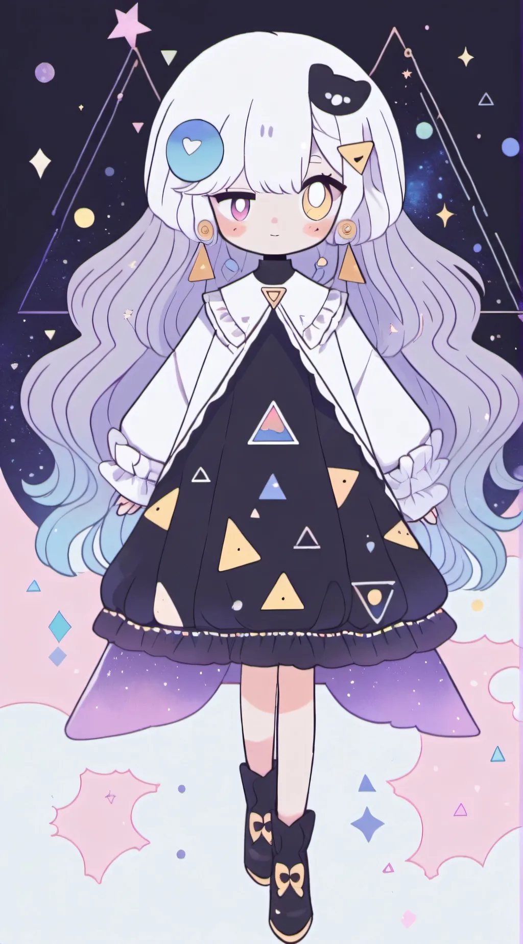 ai character: Bill Cipher background