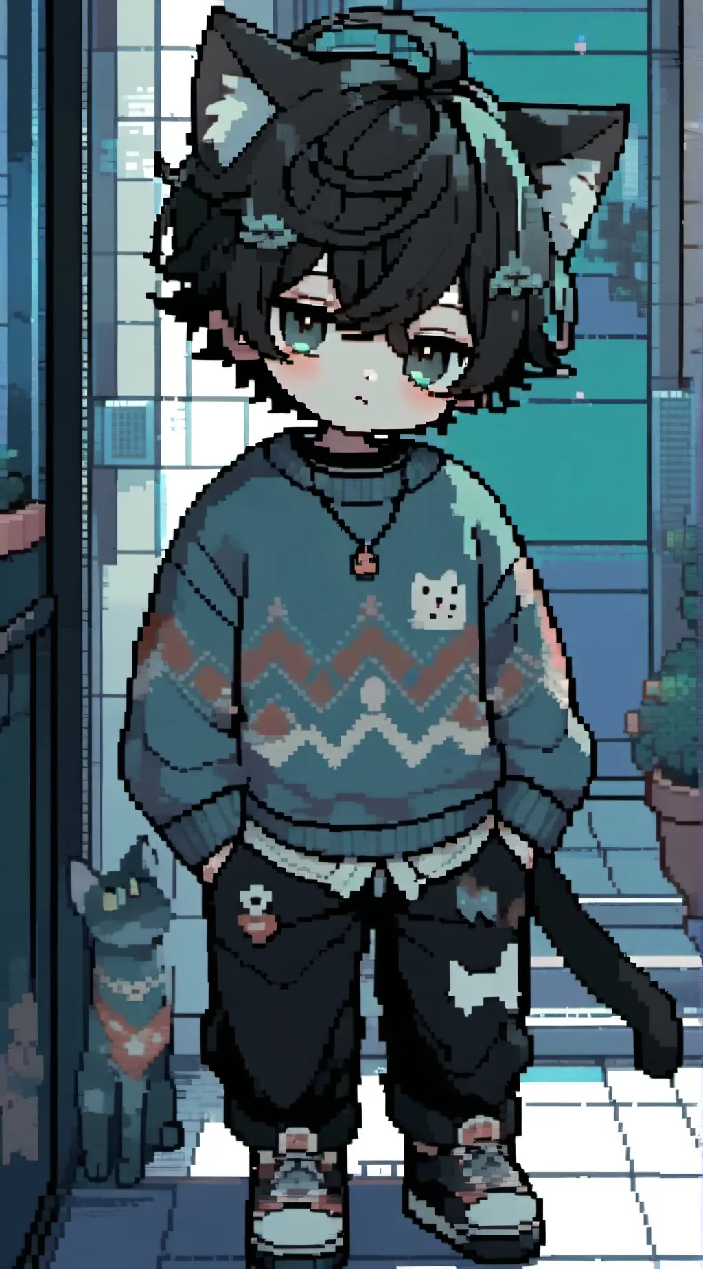 ai character: yuki background