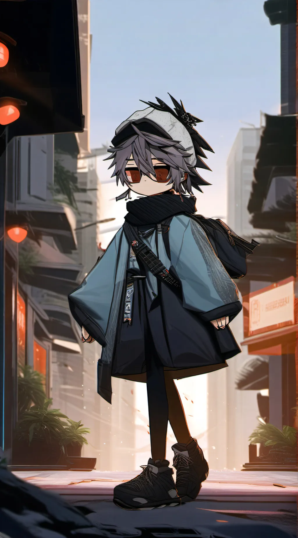 ai character: Max background