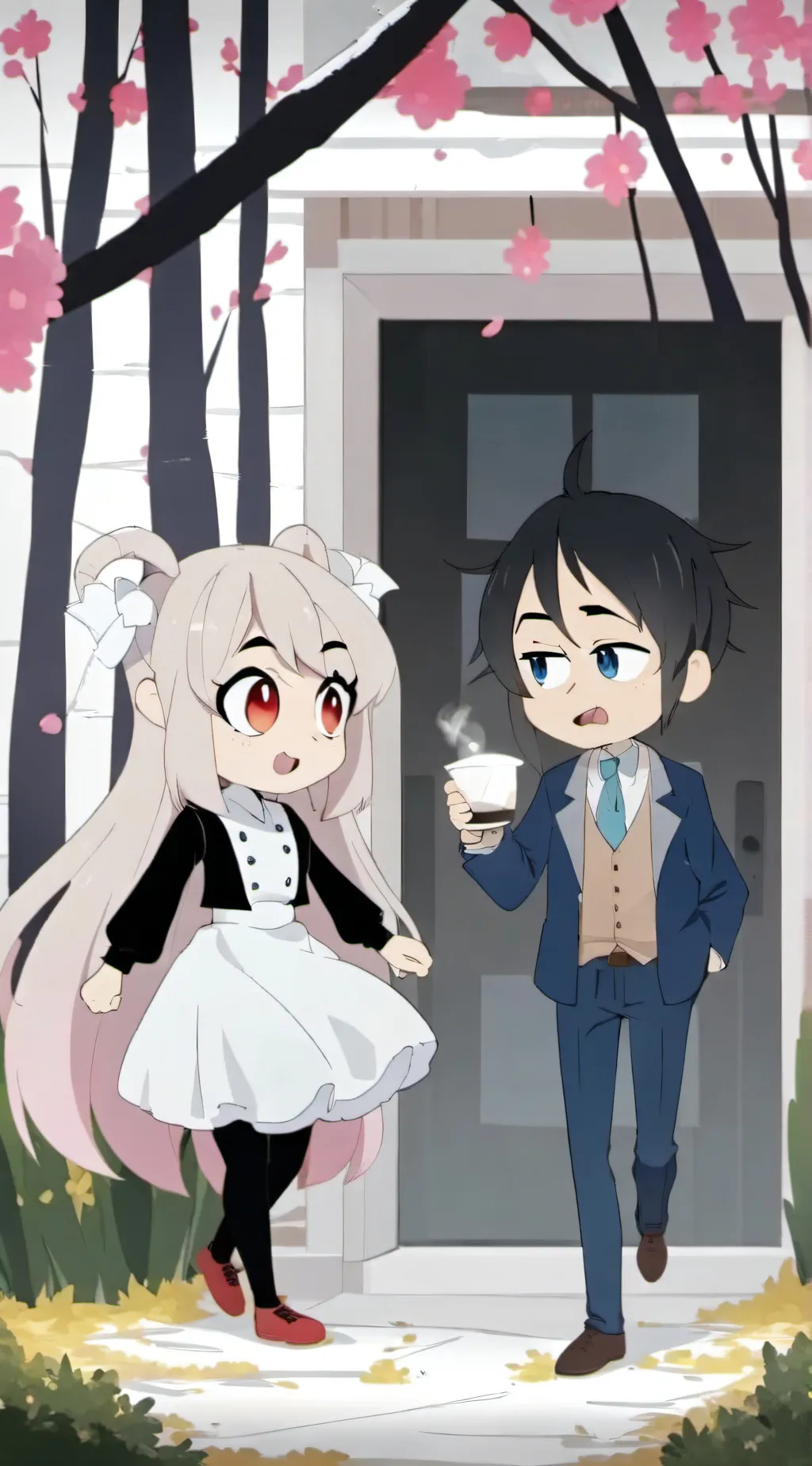 ai character: chaggie  background