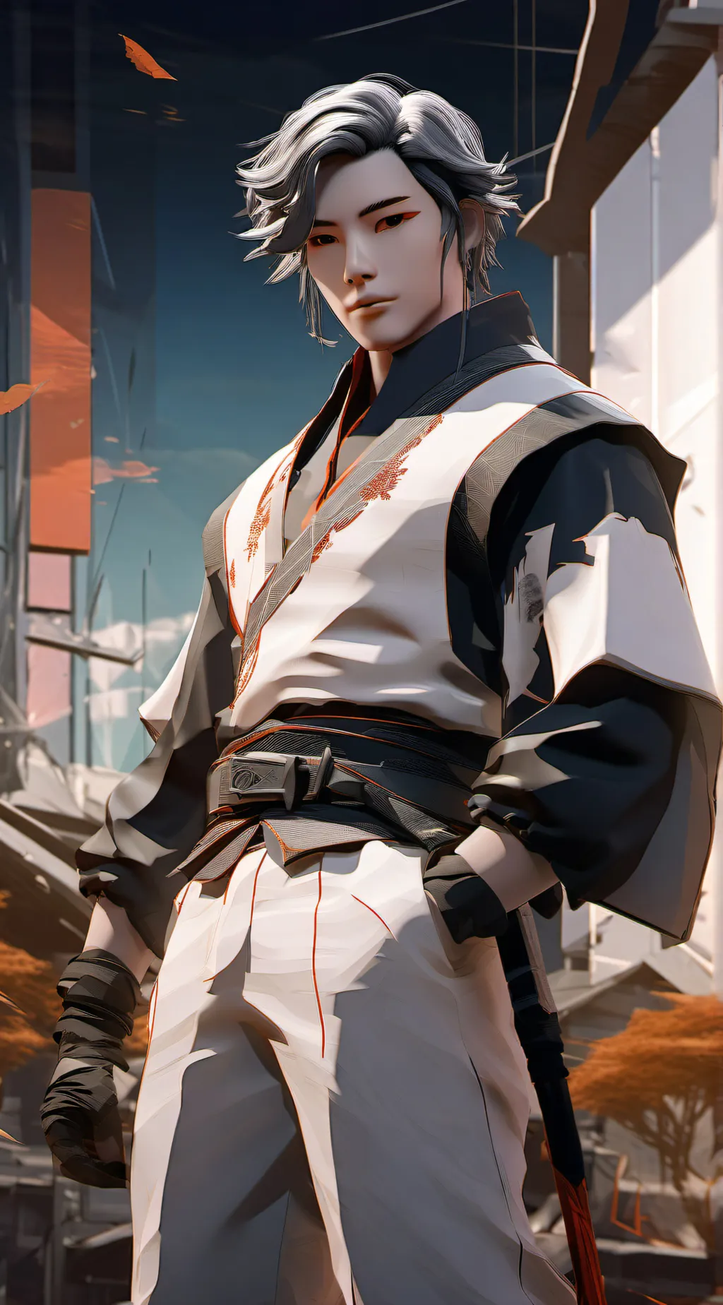 ai character: Orion background