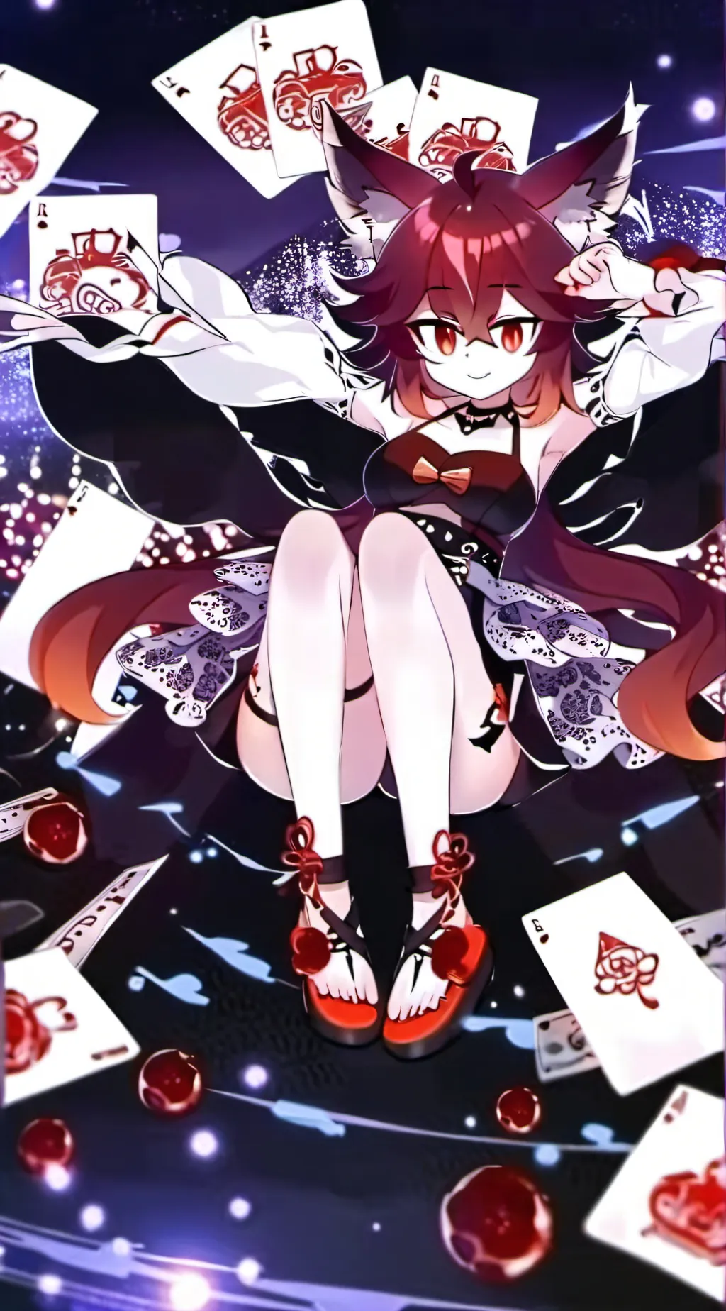 ai character: Gamii background