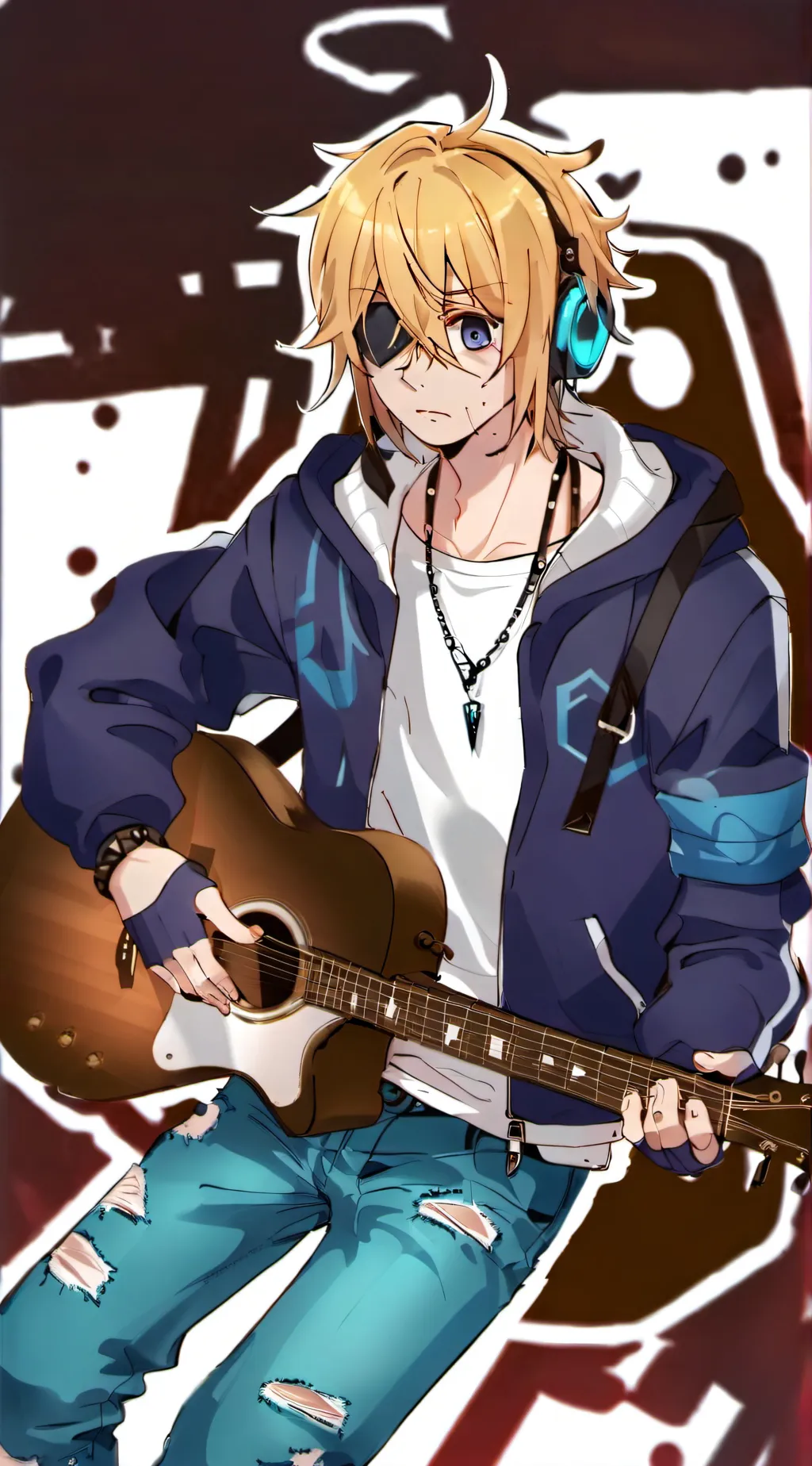 ai character: PR Scarlett  background