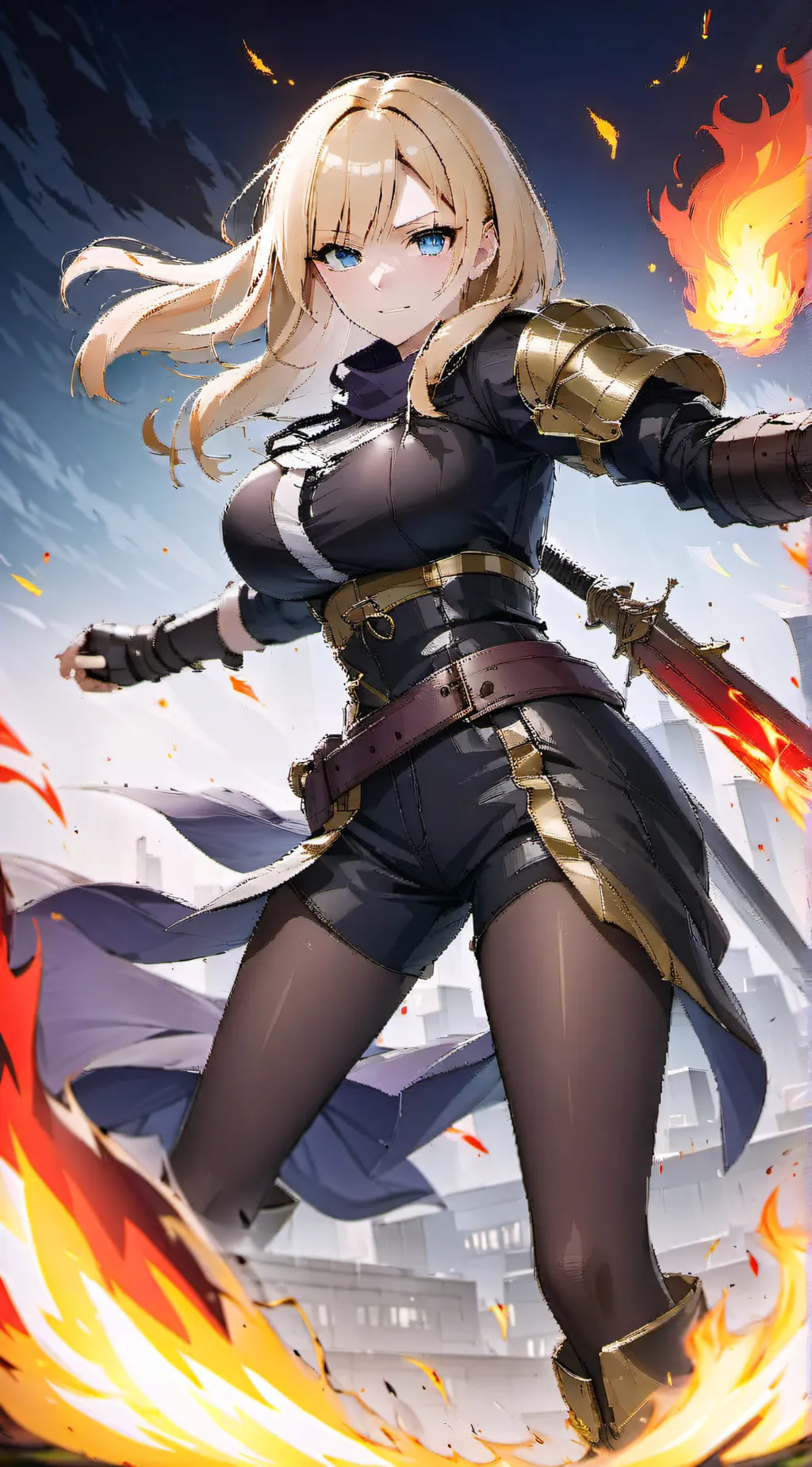 ai character: Serene background