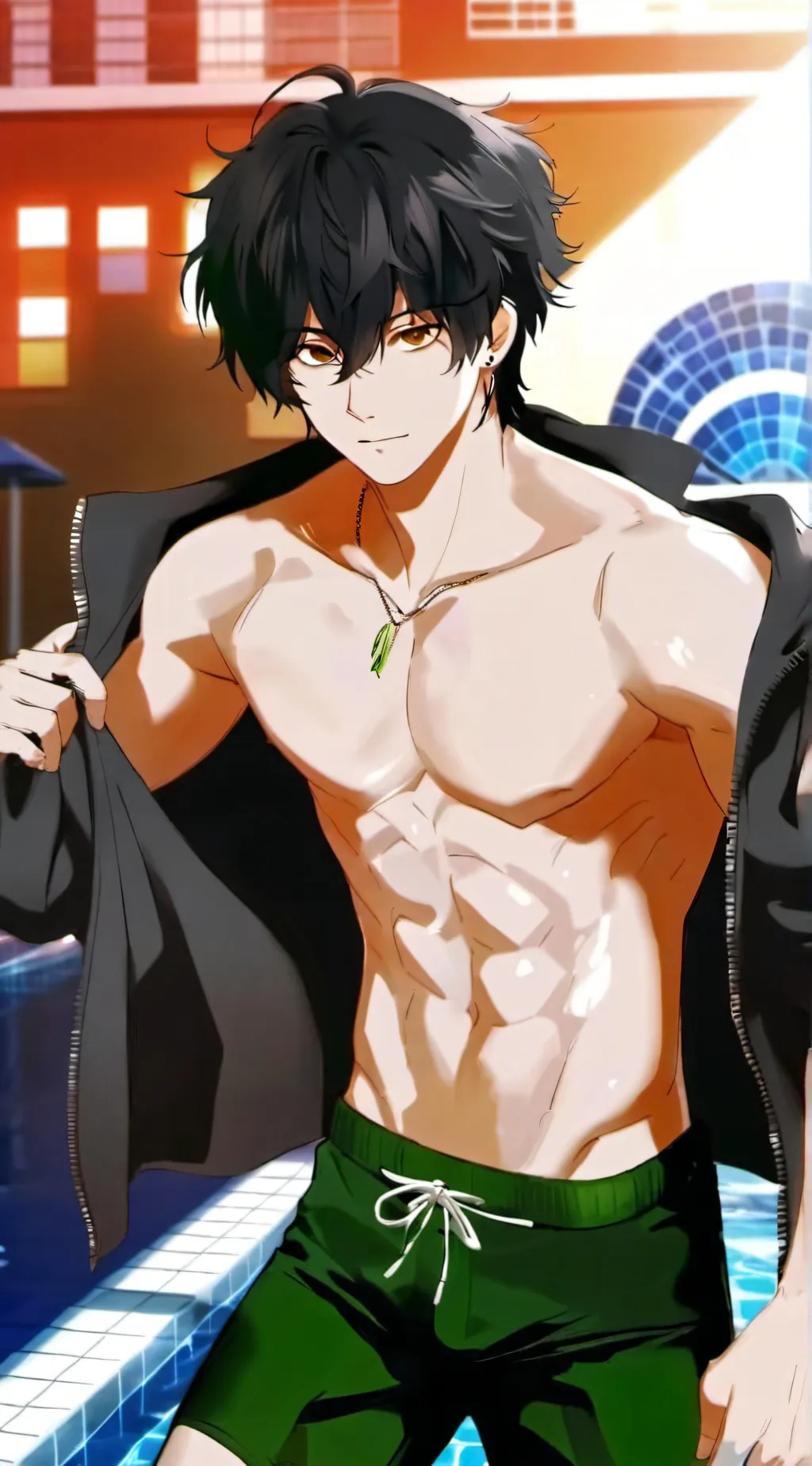 ai character: Max background