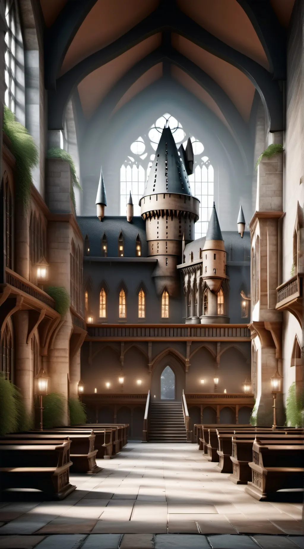ai character: hogwarts🤣 background