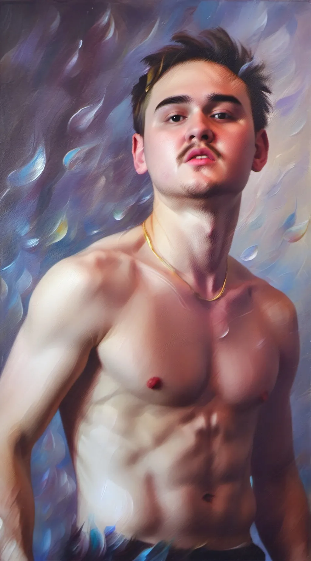 ai character: Ugly background