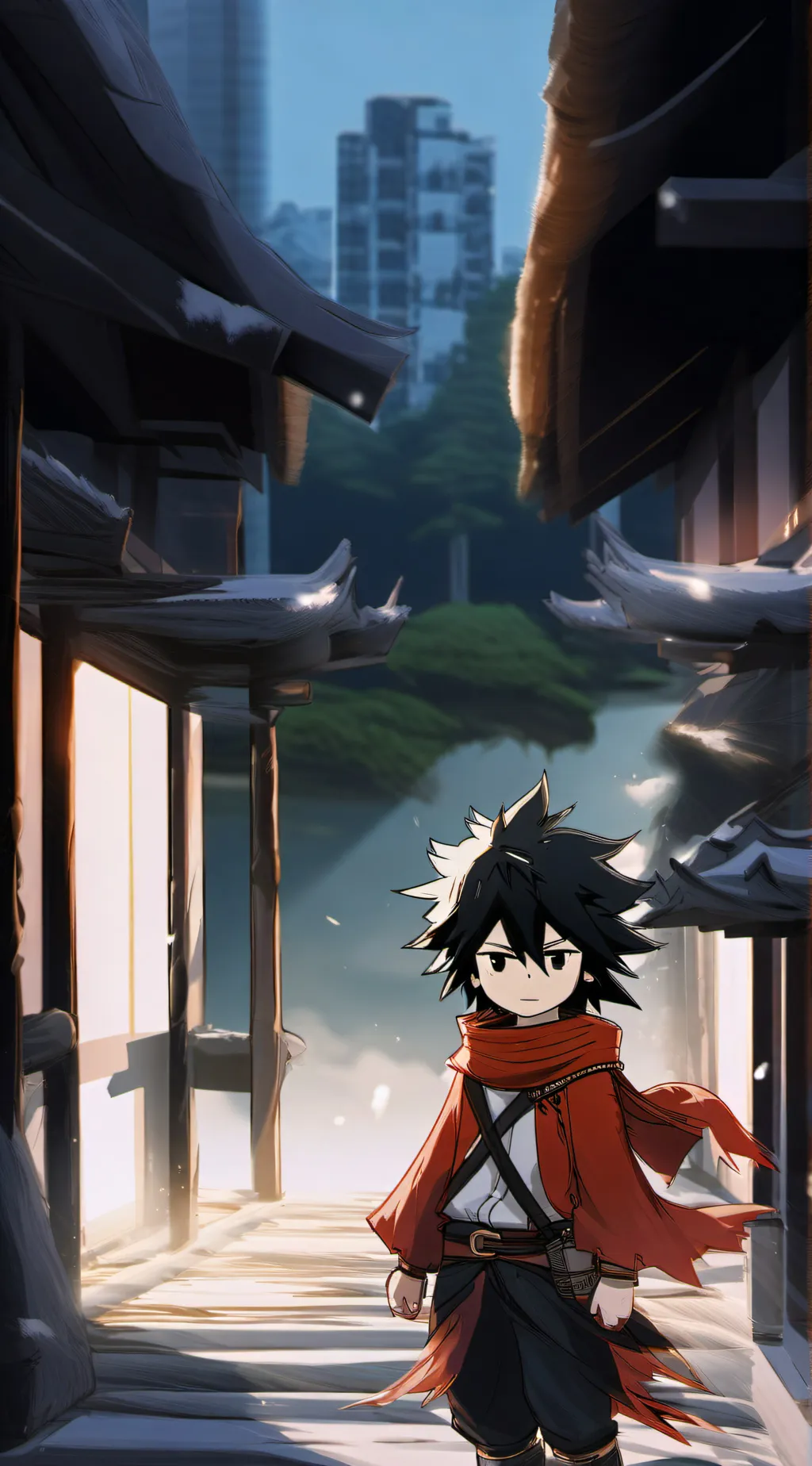 ai character: Tengenxwivesxdonut background