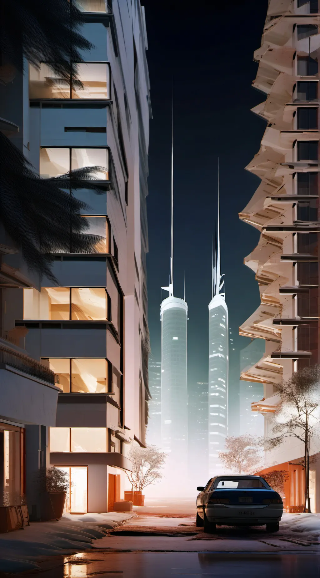 ai character: M.D abandoned.  background