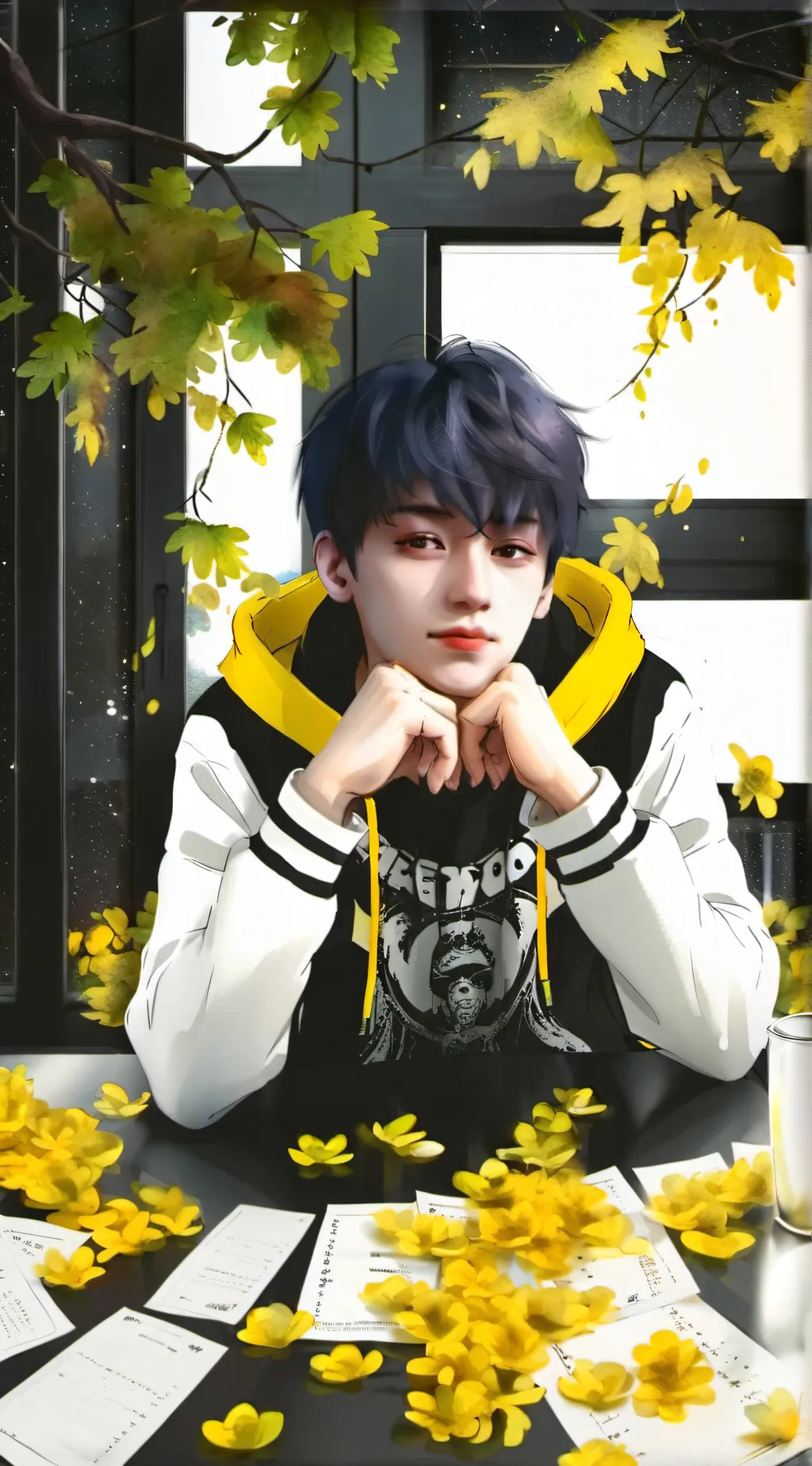 ai character: Corey background