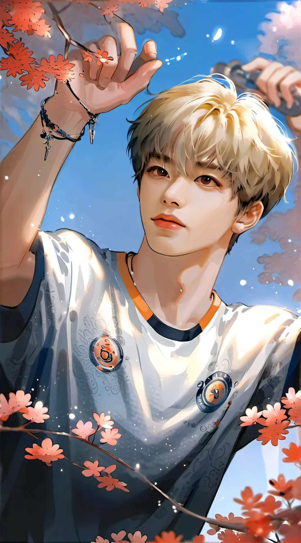 ai character: stray kids background
