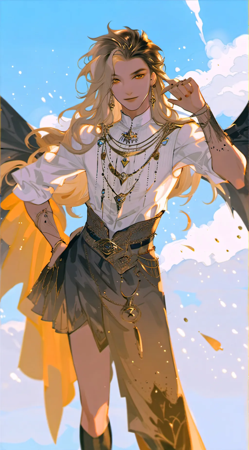 ai character: Ren background