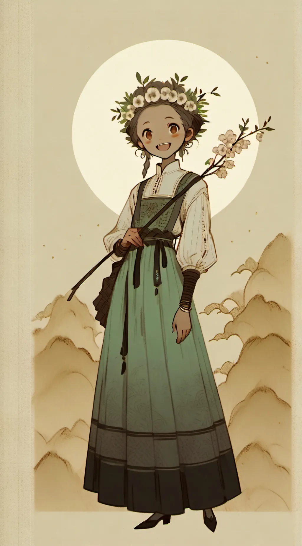 ai character:  Kaylee background