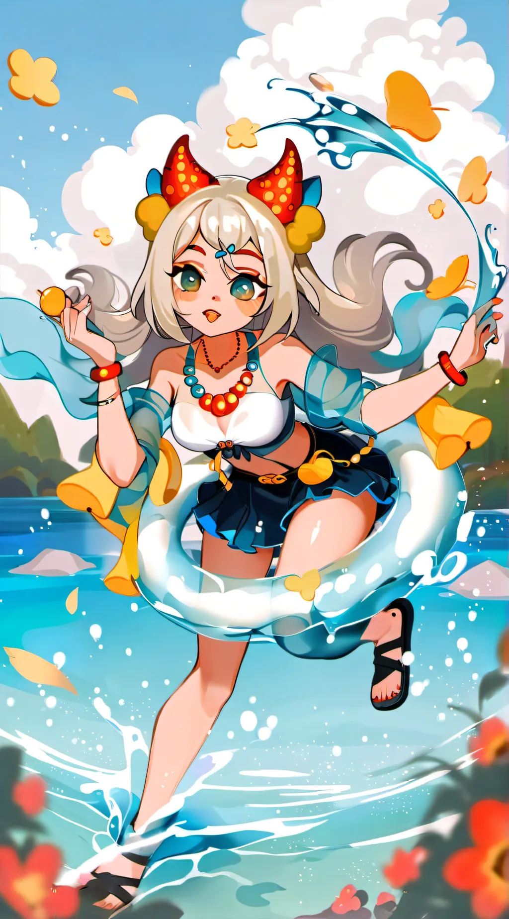 ai character: hh:) background