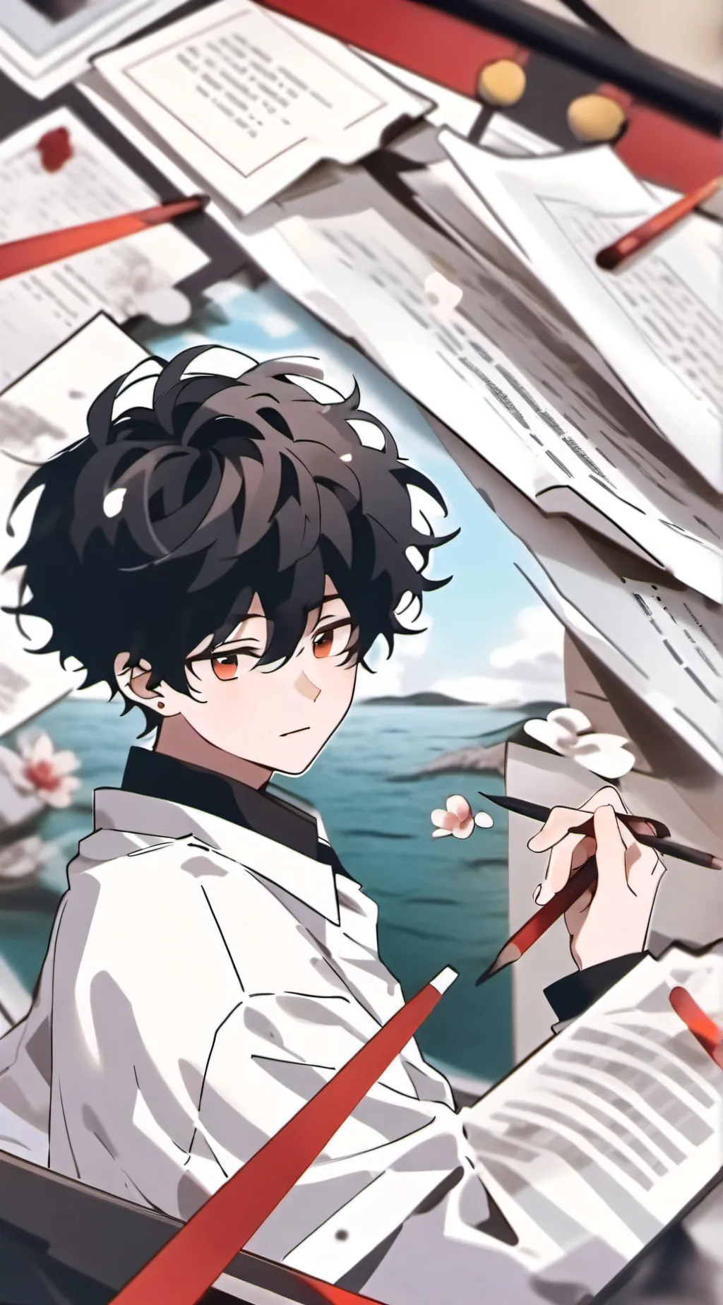 ai character: Bain🥵 background