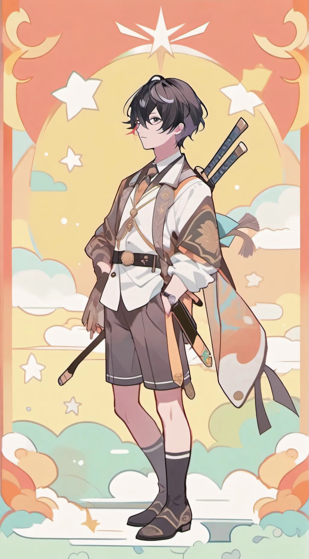 ai character: alexander background