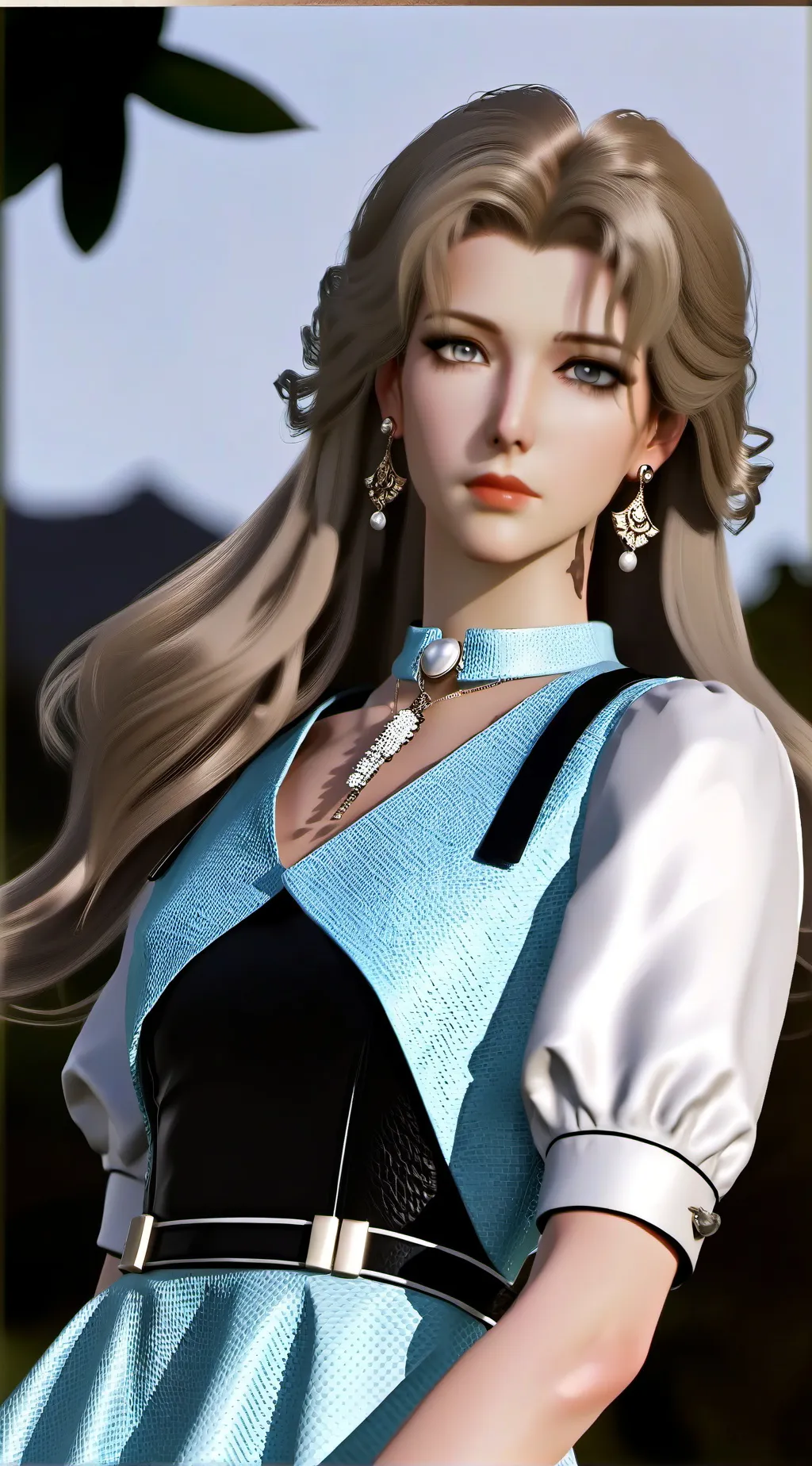 ai character: Mary  background