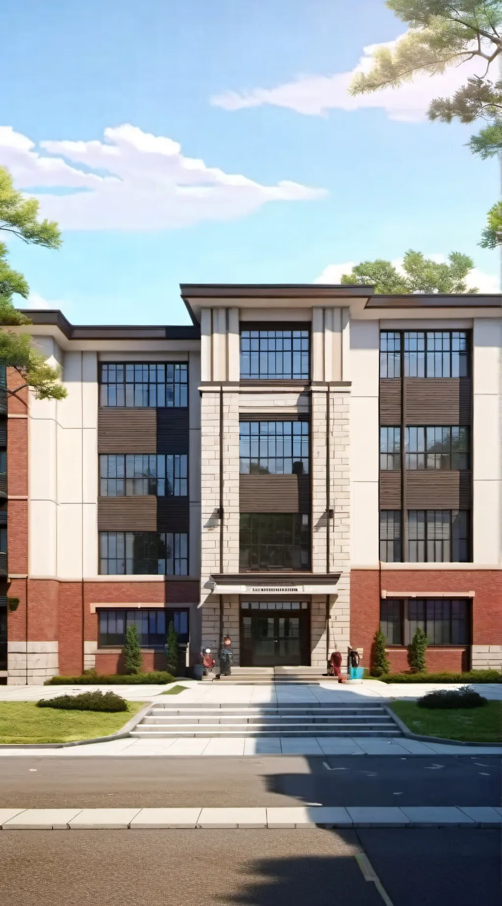 ai character:  School  background