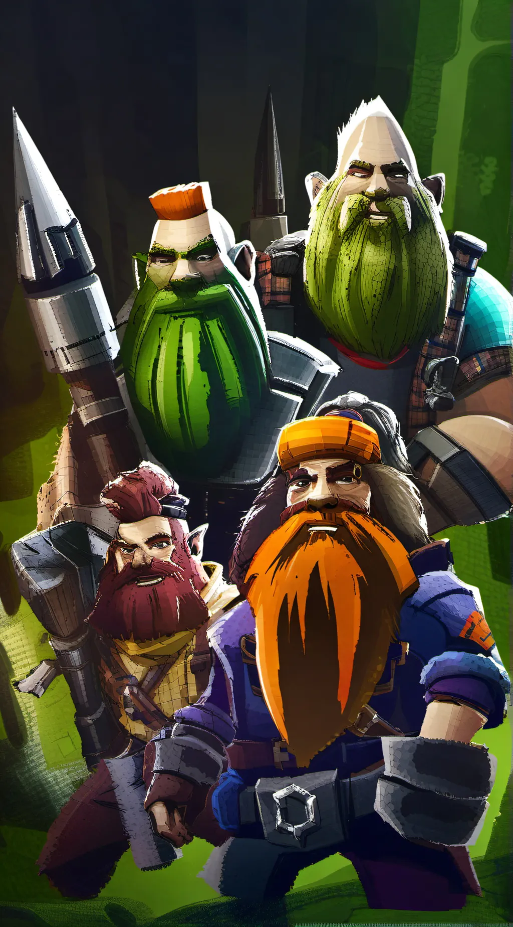 ai character: the drg dwarves  background