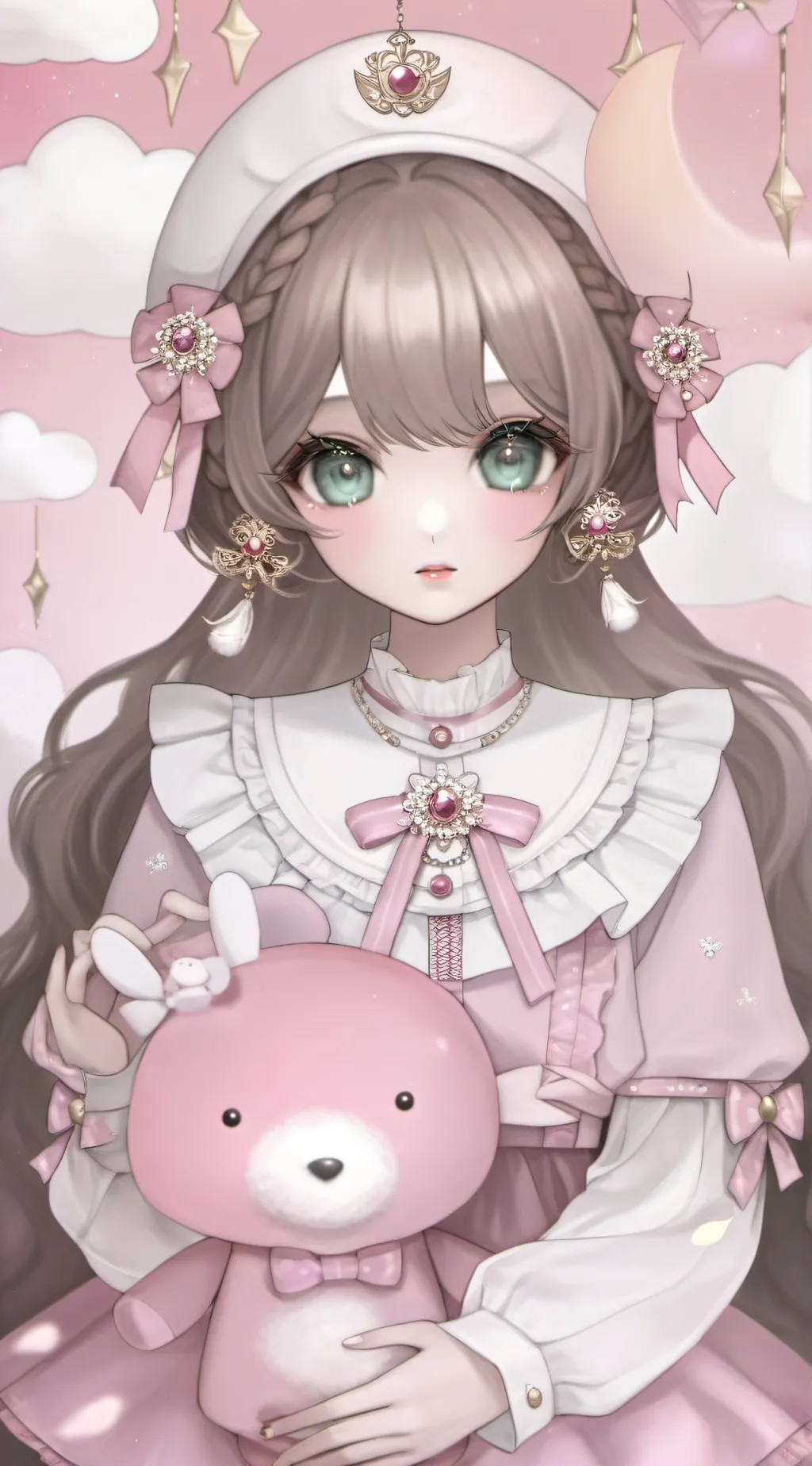 ai character: MHASTREAMERS again background