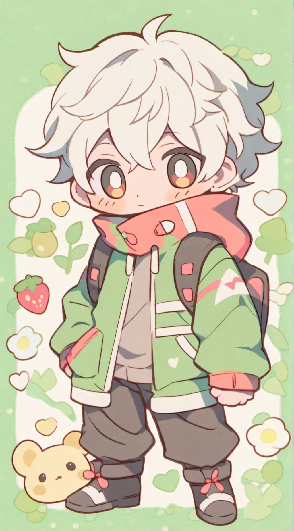 ai character: axel  background