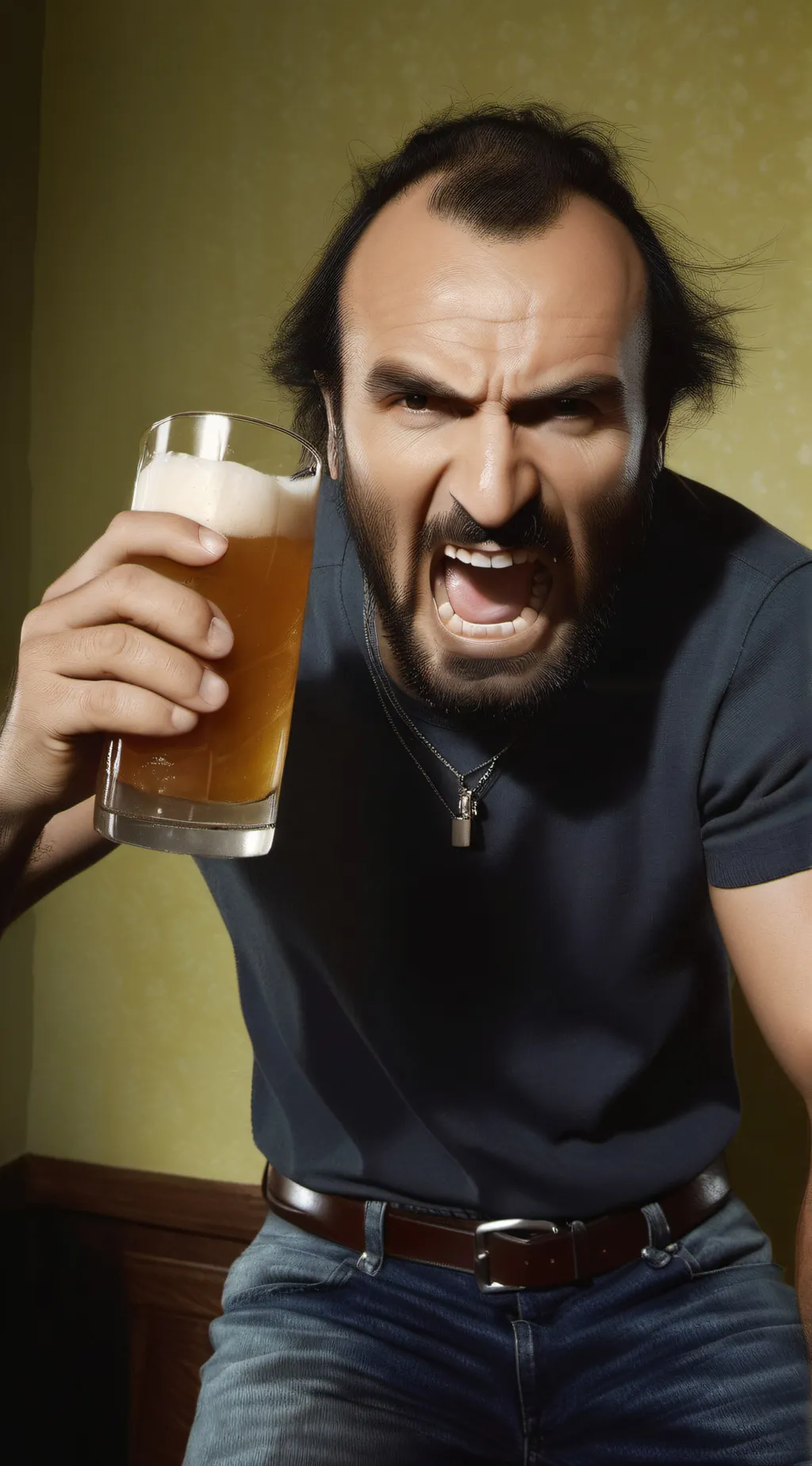 ai character: drunk dad background