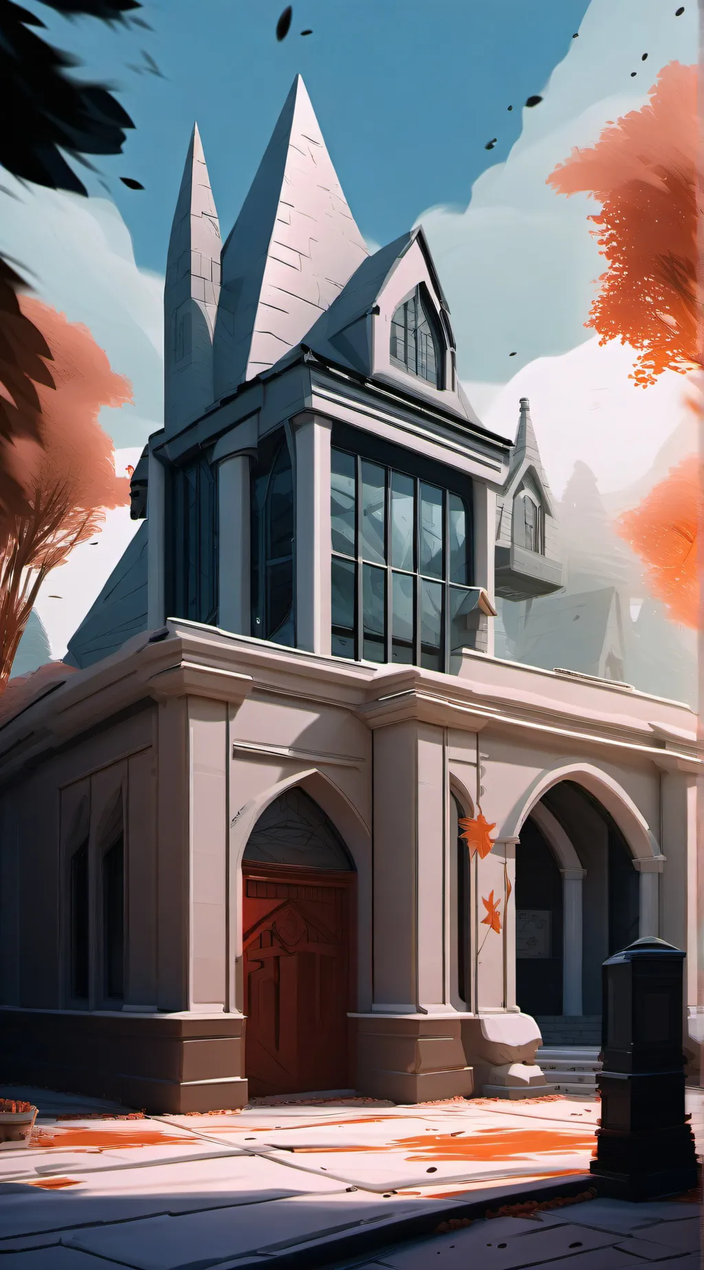 ai character: Nevermore background