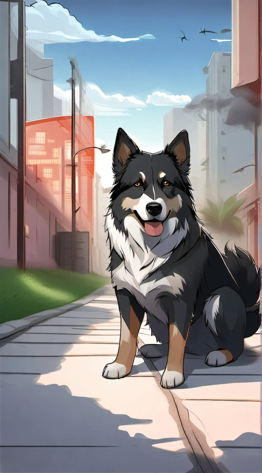 ai character: Max background