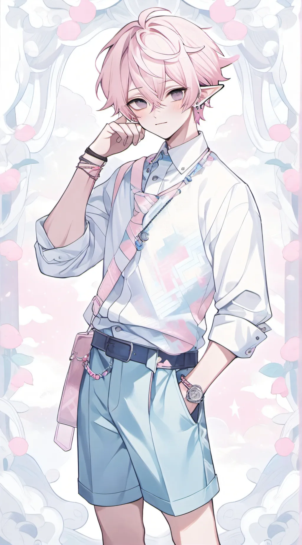 ai character: ✿ ··𝐊𝐚𝐢·· ✿ background