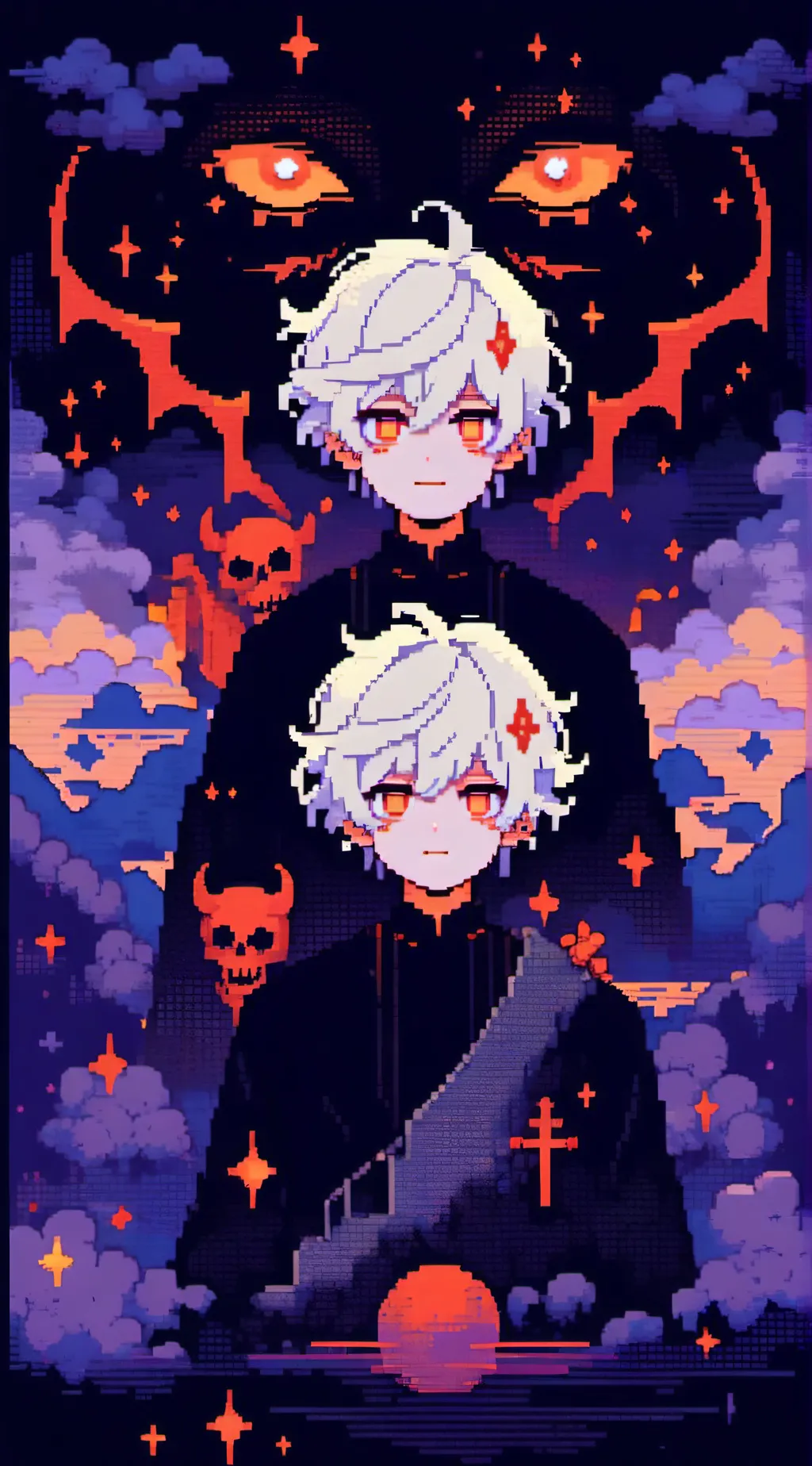 ai character: ethan and Nathan background