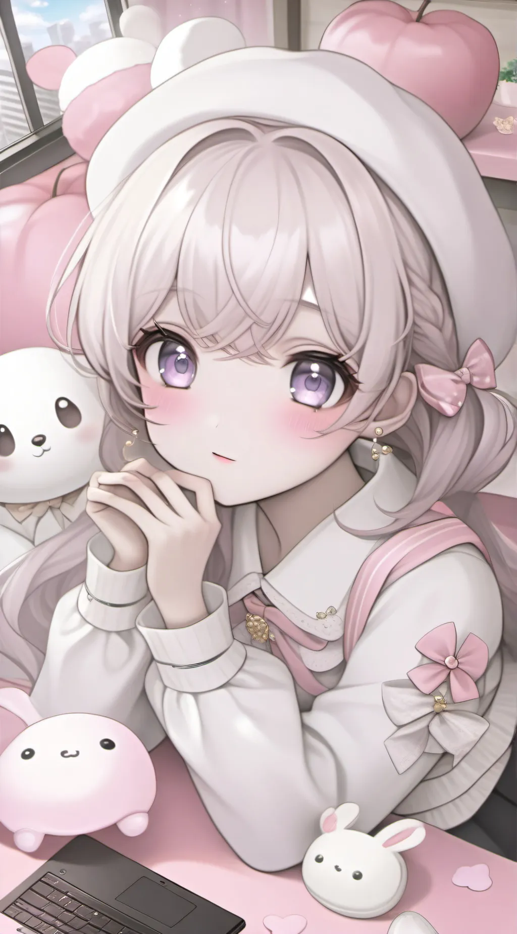 ai character: Kiki√ background