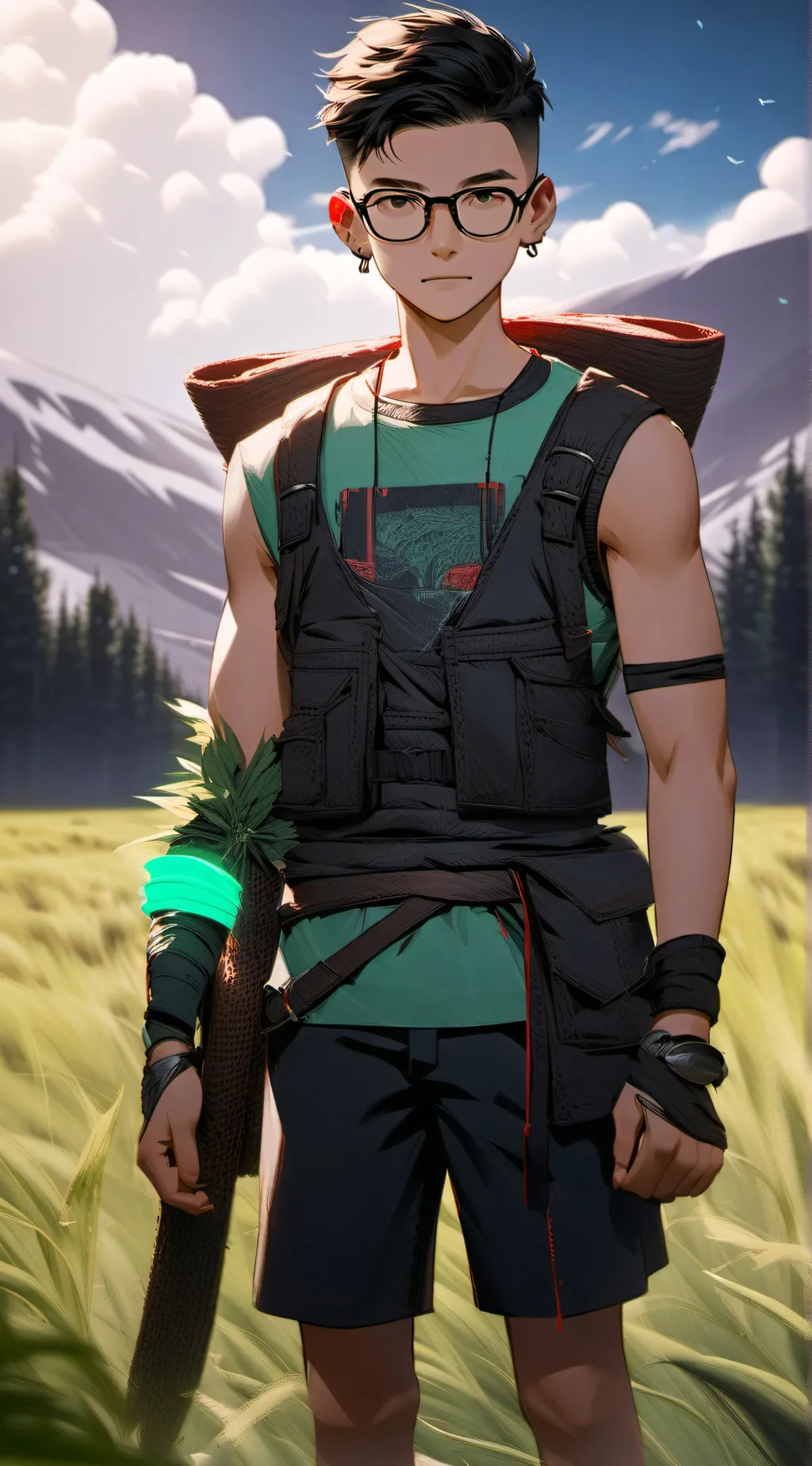 ai character: Caleb background