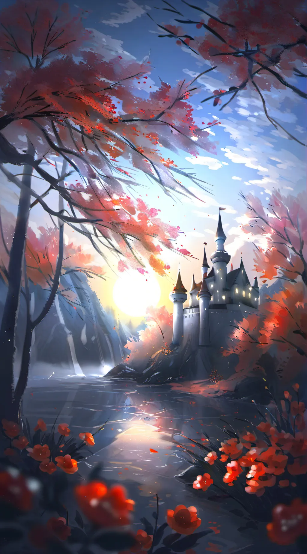 ai character: Hogwarts background