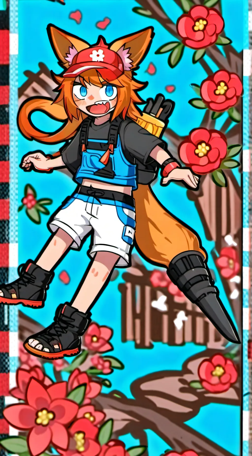 ai character: Kenji background