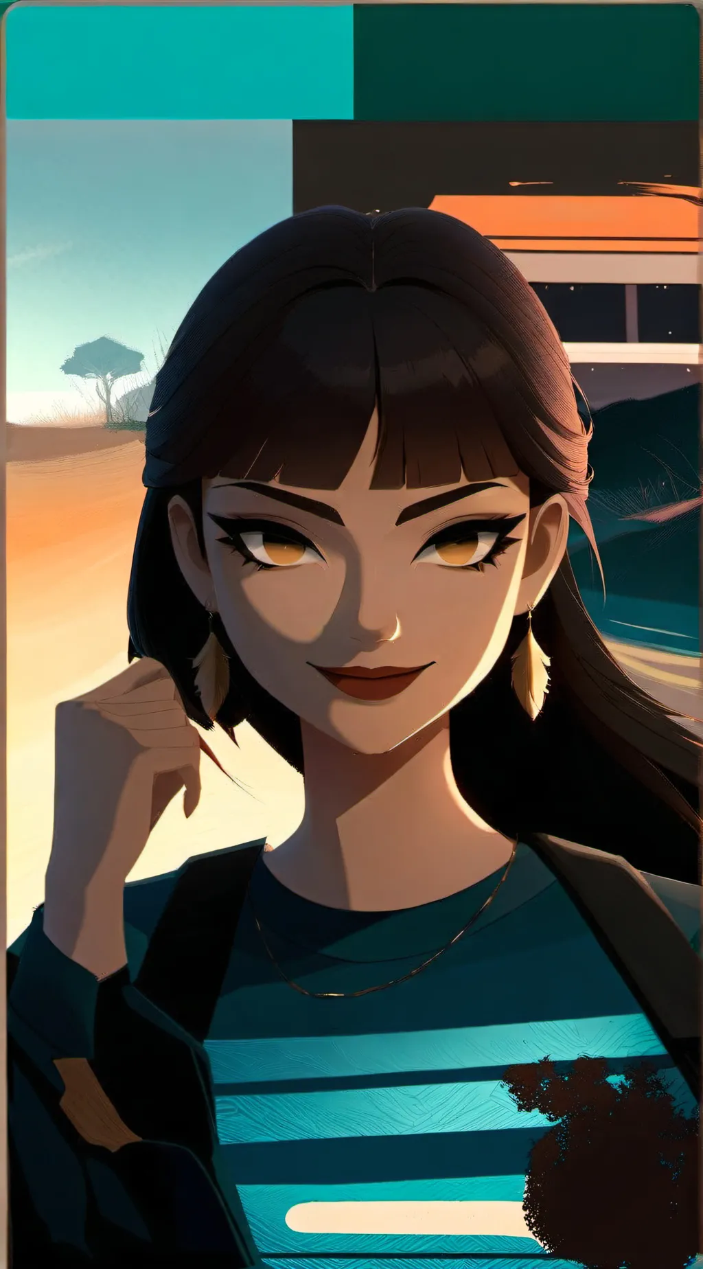 ai character: лайла background