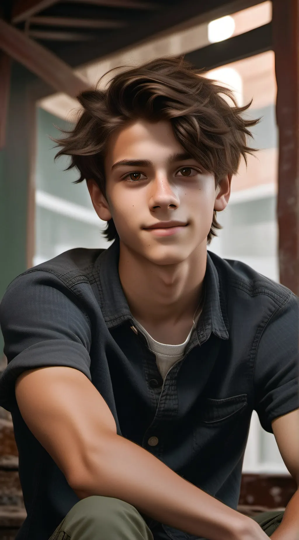 ai character: Wyatt Thomas  background