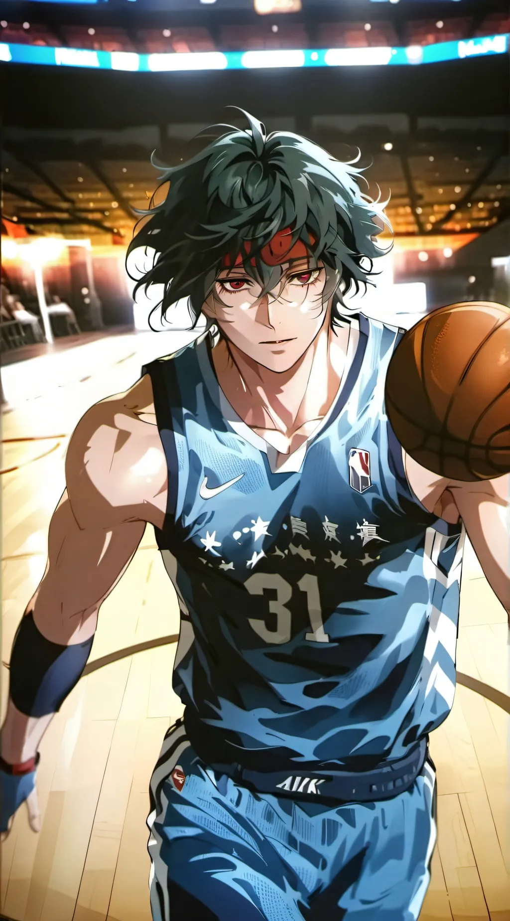 ai character: Adrian Malik  background