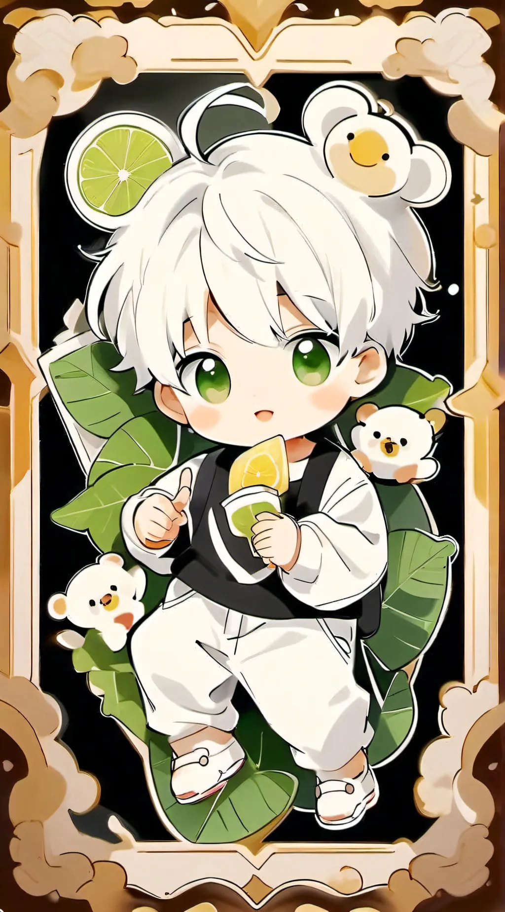 ai character: Your cute baby background