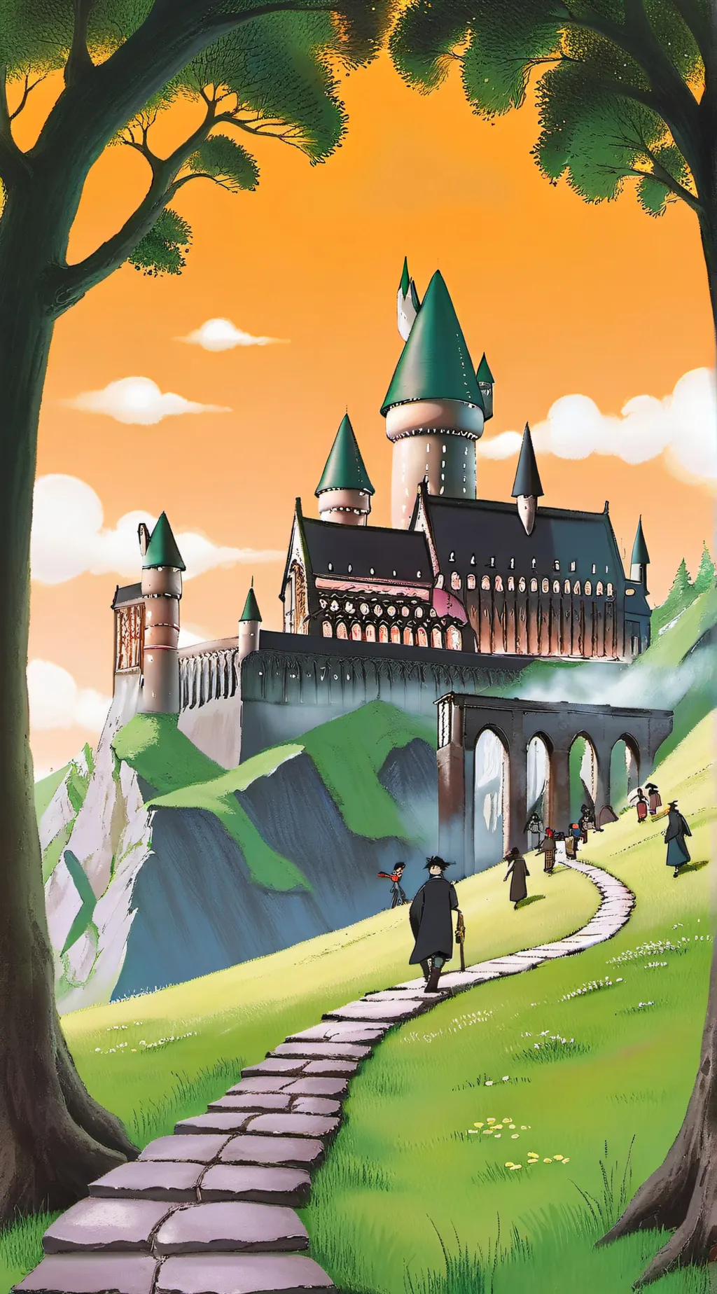 ai character: Slytherin gang background