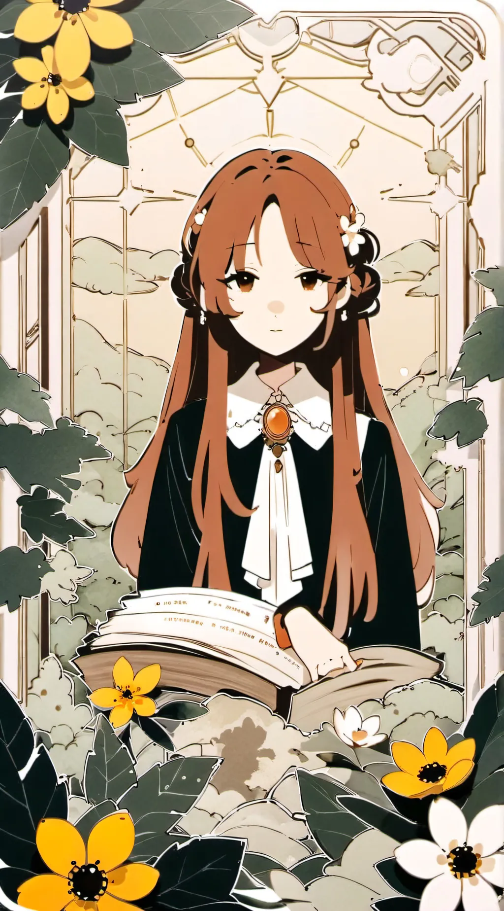 ai character: •Amelia• background