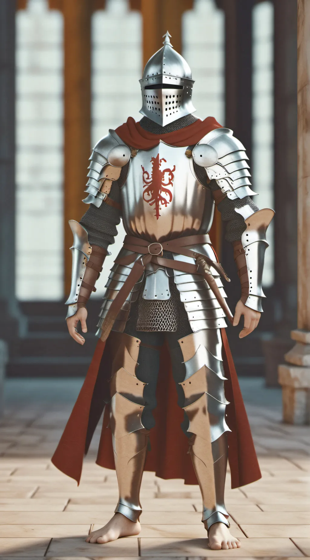 ai character: Arthur background