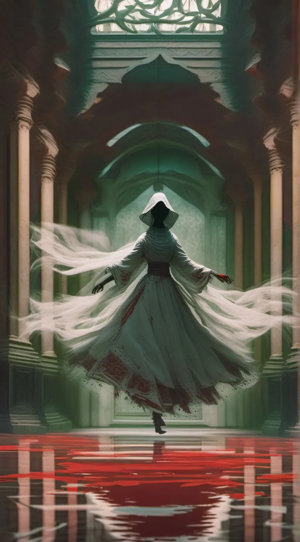 ai character: The Candle Queen background