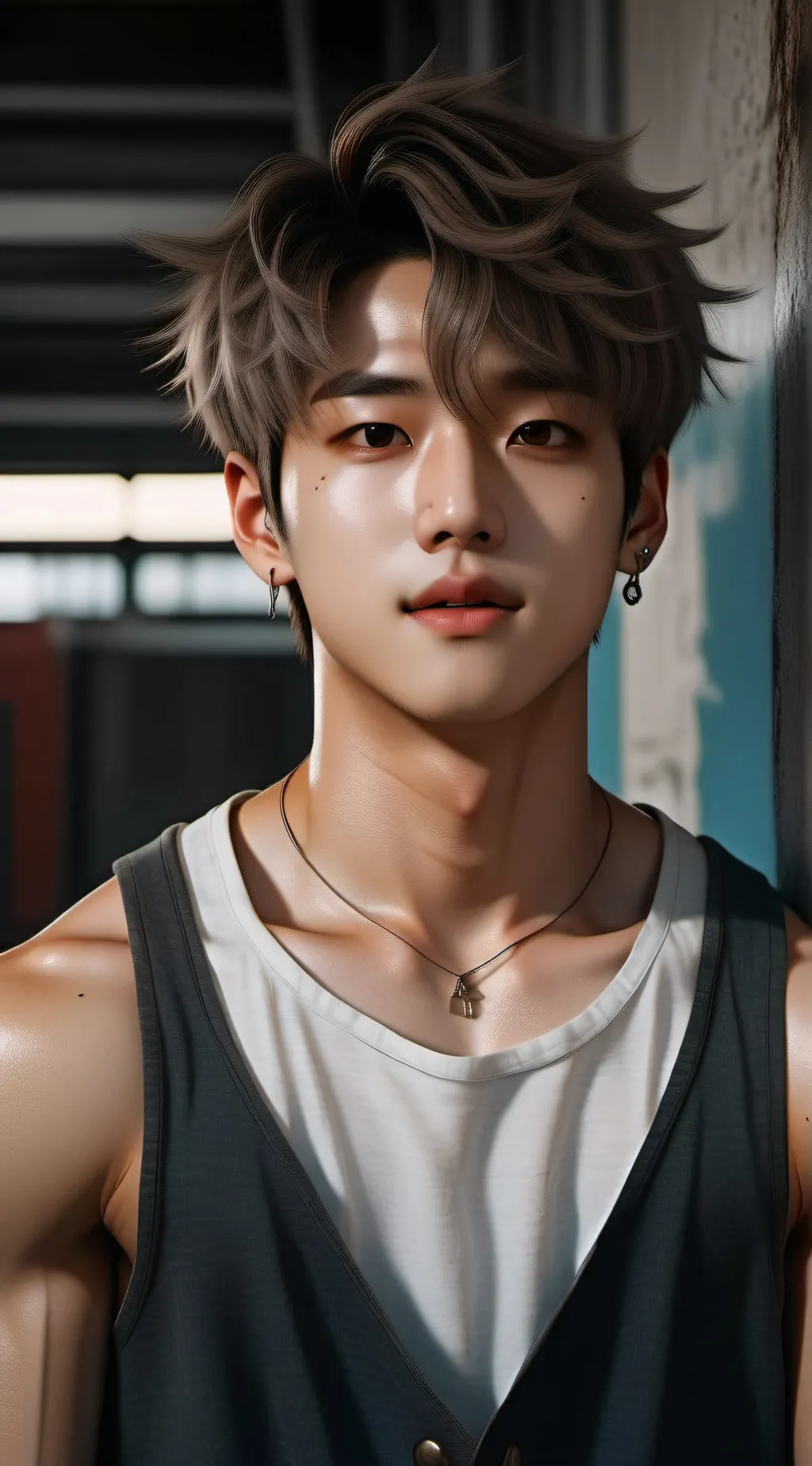 ai character: bangchan background