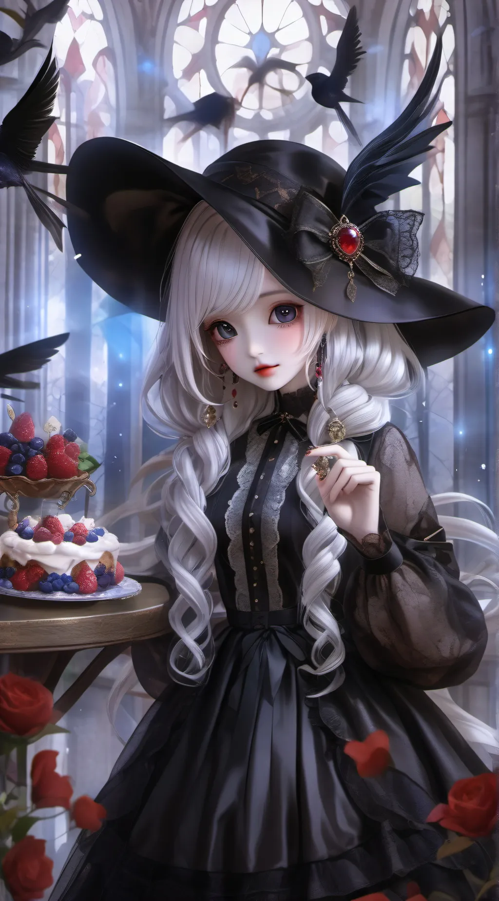 ai character: bless background