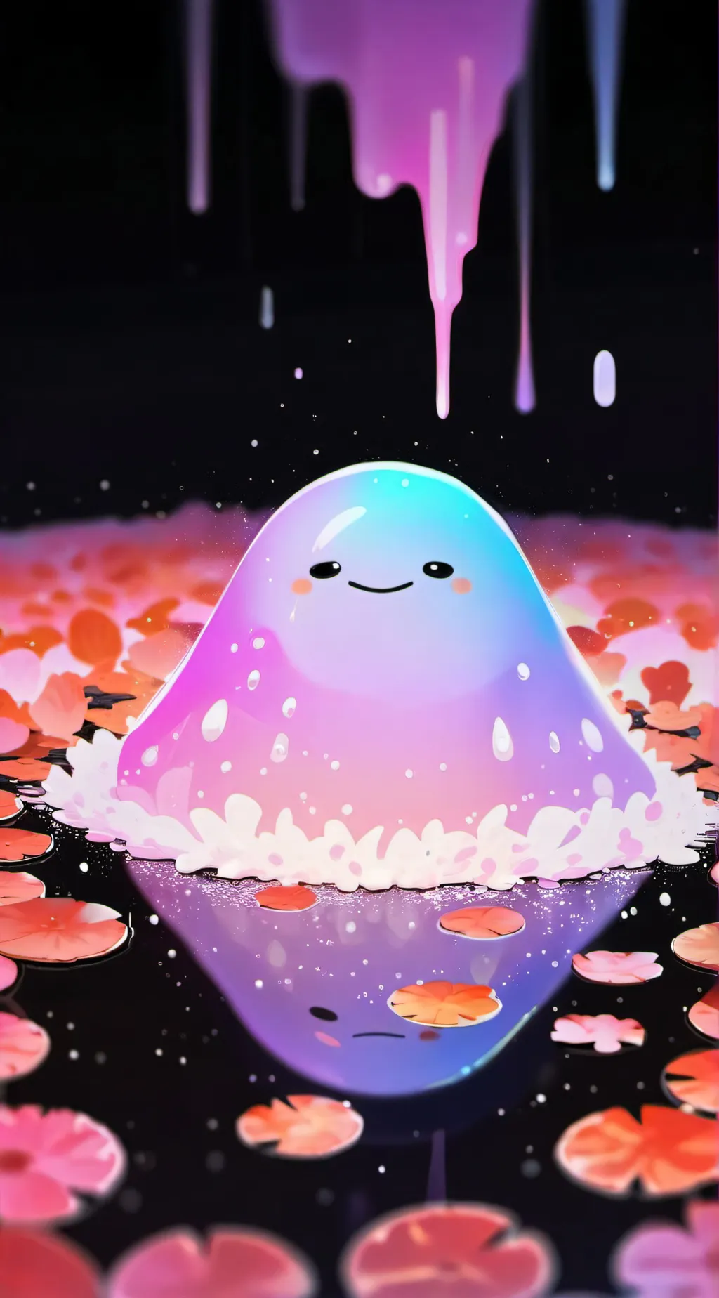 ai character: Slime Creature background